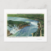 Uitzicht van het gehele Niagara-Herfst 2 Briefkaart (Voorkant)