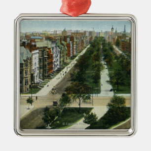 Uitzicht van het Gemenebest Metalen Ornament