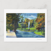 Uitzicht van het Geyser Park Briefkaart (Voorkant)