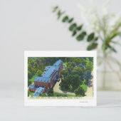 Uitzicht van het Gideon Putnam Hotel, Spa Briefkaart (Staand voorkant)