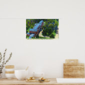 Uitzicht van het Gideon Putnam Hotel, Spa Poster (Keuken)