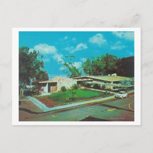 Uitzicht van het Golden T-shirt Resort Lodge Briefkaart (Voorkant)