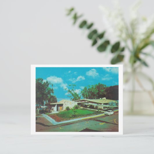 Uitzicht van het Golden T-shirt Resort Lodge Briefkaart (Staand voorkant)