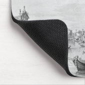 Uitzicht van het Grand Canal, Venetië, c.1800 Muismat (Hoek)