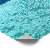 Uitzicht van het Great Barrier Reef door het Poster (Hoek)