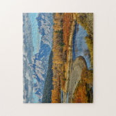 Uitzicht van het Grote Teton-gebergte in het najaa Legpuzzel (Verticaal)