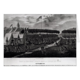 Uitzicht van het Grote Verdrag in Prairie du