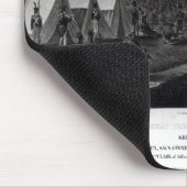 Uitzicht van het Grote Verdrag in Prairie du Muismat (Hoek)