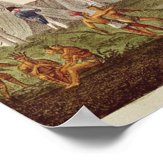 Uitzicht van het Grote Verdrag in Prairie du Poster (Hoek)