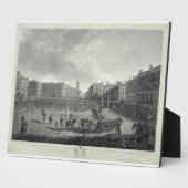 Uitzicht van het Hanoverplein, gegraveerd door Rob Fotoplaat (Zijkant)