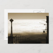 Uitzicht van het Hearst Castle Briefkaart (Voorkant / Achterkant)