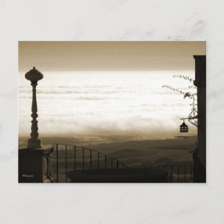 Uitzicht van het Hearst Castle Briefkaart