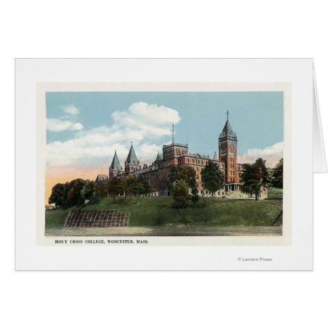 Uitzicht van het Heilige Kruiscollege (Voorkant Horizontaal)