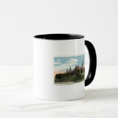 Uitzicht van het Heilige Kruiscollege Mok (Voorkant rechts)