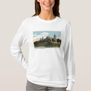 Uitzicht van het Heilige Kruiscollege T-shirt