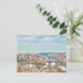 Uitzicht van het historische centrum van Florence, Briefkaart (Staand voorkant)