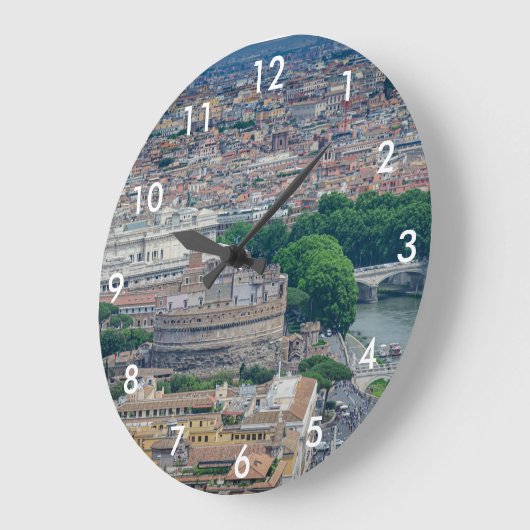 Uitzicht van het historische stadscentrum van Rome Grote Klok (Hoek)