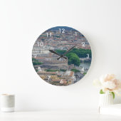 Uitzicht van het historische stadscentrum van Rome Grote Klok (Huis)