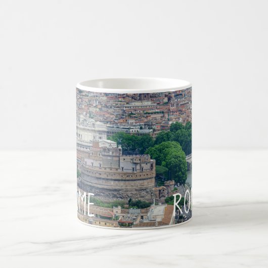 Uitzicht van het historische stadscentrum van Rome Koffiemok (Center)