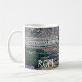 Uitzicht van het historische stadscentrum van Rome Koffiemok (Links)