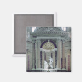 Uitzicht van het hoge altaar magneet (Voorkant / Achterkant)