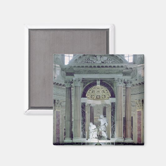 Uitzicht van het hoge altaar magneet (Voorkant / Achterkant)