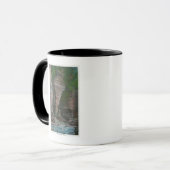 Uitzicht van het hoofd van de olifant mok (Voorkant links)