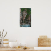 Uitzicht van het hoofd van de olifant poster (Keuken)