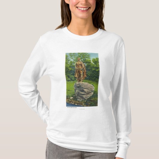 Uitzicht van het hoofdstadje Pilgrim Maiden T-shirt (Voorkant)