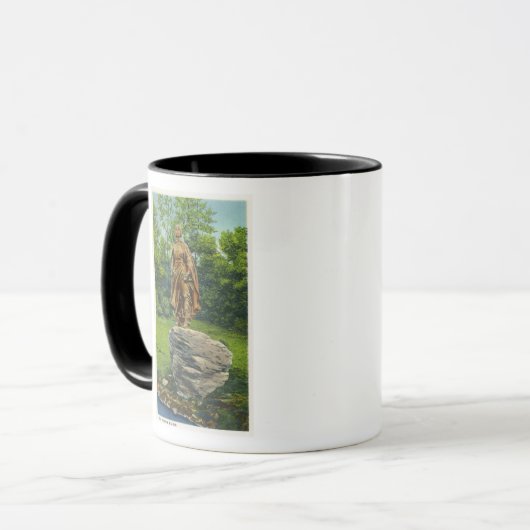 Uitzicht van het hoofdstadje Pilgrim Mok (Voorkant links)