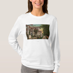 Uitzicht van het Hotel Maryland & Pergola T-shirt