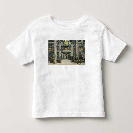 Uitzicht van het Hotel Rochester Lobby Kinder Shirts (Voorkant)
