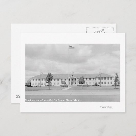 Uitzicht van het HQ-gebouw Briefkaart (Voorkant / Achterkant)