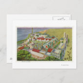 Uitzicht van het Ierse dorp Briefkaart (Voorkant / Achterkant)