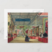 Uitzicht van het Indiase deel van de Grote tentoon Briefkaart (Voorkant / Achterkant)