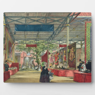 Uitzicht van het Indiase deel van de Grote tentoon Fotoplaat