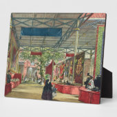 Uitzicht van het Indiase deel van de Grote tentoon Fotoplaat (Zijkant)