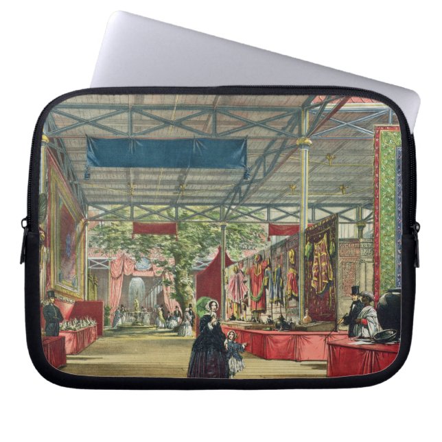 Uitzicht van het Indiase deel van de Grote tentoon Laptop Sleeve (Voorkant)