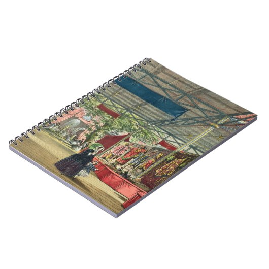 Uitzicht van het Indiase deel van de Grote tentoon Notitieboek (Linkerzijde)