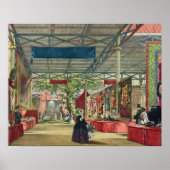 Uitzicht van het Indiase deel van de Grote tentoon Poster (Voorkant)