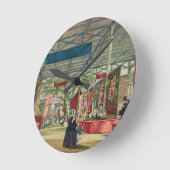 Uitzicht van het Indiase deel van de Grote tentoon Ronde Klok (Hoek)