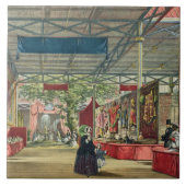 Uitzicht van het Indiase deel van de Grote tentoon Tegeltje (Voorkant)