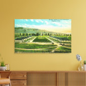 Uitzicht van het Indische Agentschap Canvas Afdruk (Insitu (Woonkamer))