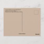 Uitzicht van het Jaulian klooster in Pakistan Briefkaart (Achterkant)