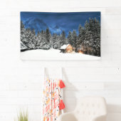 Uitzicht van het kajuitgebergte spandoek (Insitu)