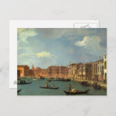 Uitzicht van het Kanaal van Kerstman Chiara, Feestdagenkaart (Voorkant / Achterkant)