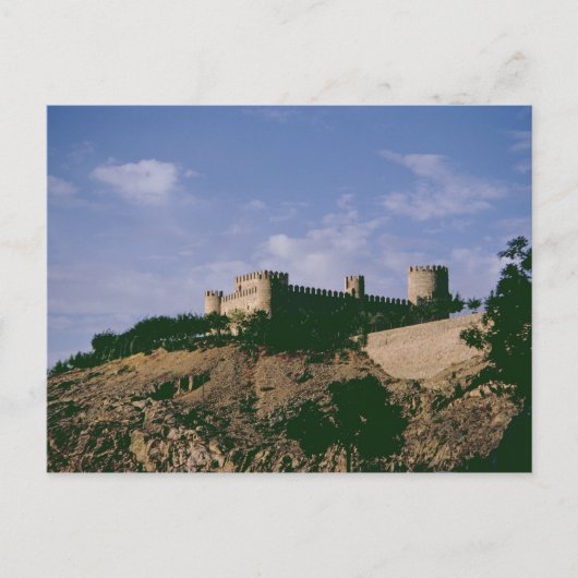 Uitzicht van het kasteel briefkaart (Voorkant)