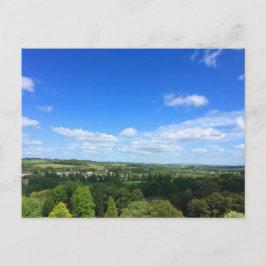 Uitzicht van het kasteel van Blarney Briefkaart