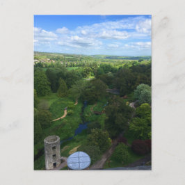 Uitzicht van het kasteel van Blarney Briefkaart