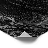 Uitzicht van het kasteel van Drumlanrig, Dumfriesh Poster (Hoek)